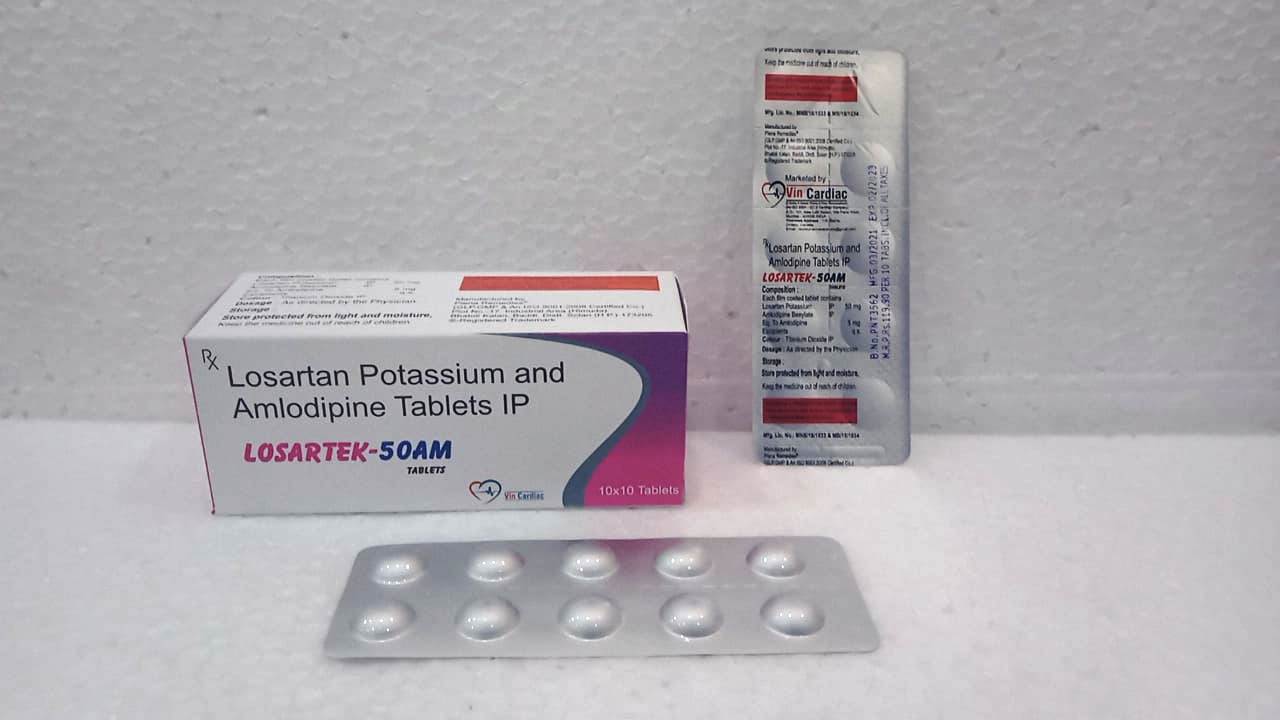 LOSARTEK-50AM Tablets